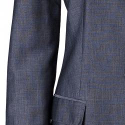 مملوكة مسبقًا Burberry London Grey Tailored Blazer M