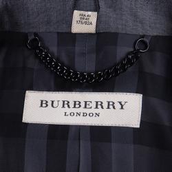 مملوكة مسبقًا Burberry London Grey Tailored Blazer M