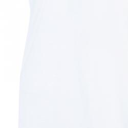 مملوكة مسبقًا Burberry White Crewneck T-Shirt M