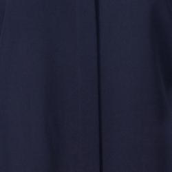 مملوكة مسبقًا Burberry Black Silk Button Down Top M