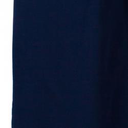 Pre Owned Burberry Navy Blue A-Line Skirt M