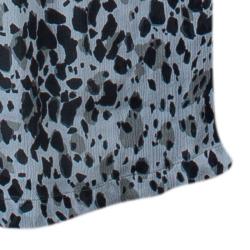 Pre Owned Burberry Grey Leopard Print Dress M