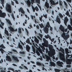 Pre Owned Burberry Grey Leopard Print Dress M