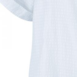 مملوكة مسبقًا Burberry White Striped Blouse M