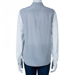 Pre Owned قميص بربري لونين M