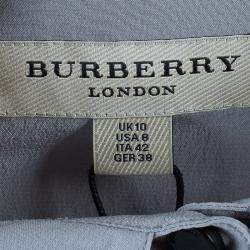 Pre Owned قميص بربري لونين M