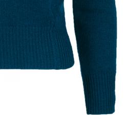 Pre Owned Burberry London Blue Cashmere Sweater XS