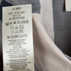 Pre Owned Burberry Brit Beige Novacheck Button Down Long Sleeve Cotton Shirt M