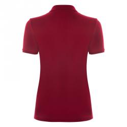 Pre Owned Burberry Brit Red Short Sleeve Polo Shirt M