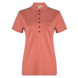 Burberry Brit Orange Short Sleeve Polo T-Shirt XL