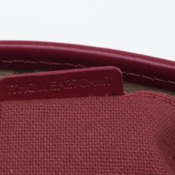 Burberry Red Haymarket Check Medium Regent Tote Bag