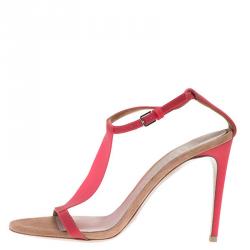 مملوكة مسبقًا صندل بربري برورسوم فينيل أحمر مقاس 39