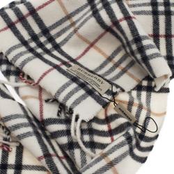 Pre Owned وشاح بربري نوفاتشيك بيج كشمير وصوف