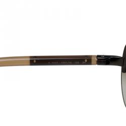 Pre Owned Burberry Brown Shield Sunglasses