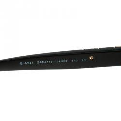 Pre Owned Burberry Brown/Black B 4241 Half Rim Sunglasses