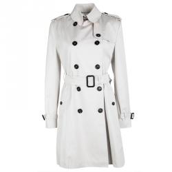 Grey burberry trench outlet coat