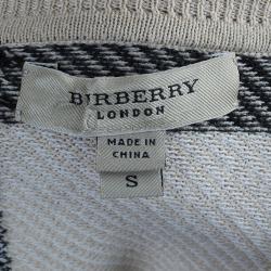 Pre Owned Burberry Novacheck Knit Cardigan S