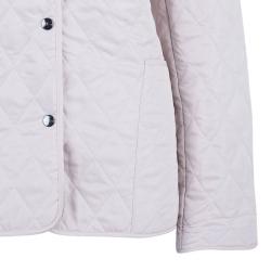 Pre Owned Burberry Nude/Pink Diamond Quilted Jacket L