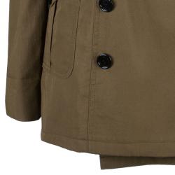 مملوكة مسبقًا Burberry Khaki Cotton-Gabardine Trenchcoat S