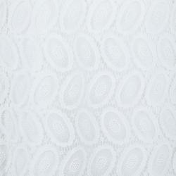 Pre Owned Burberry White Lace Dress M
