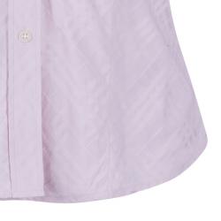 مملوكة مسبقًا Burberry Pink NovaCheck Blouse S