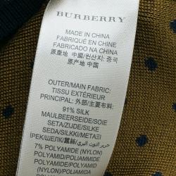 Pre Owned بلوزة بربري تريكو منقط M