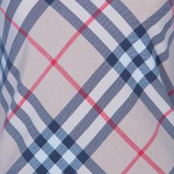 Pre Owned توب بربري تريكو أكمام طويلة نوفاتشيك بيج M