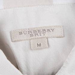 مملوكة مسبقًا توب تونيك بربري قطن بيج M