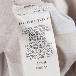 مملوكة مسبقًا توب تونيك بربري قطن بيج M