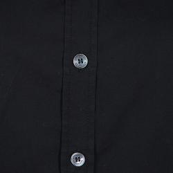 Burberry Black Long Sleeve Cotton Shirt M