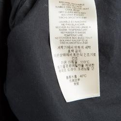 Pre Owned Burberry Black Long Sleeve Cotton Shirt M