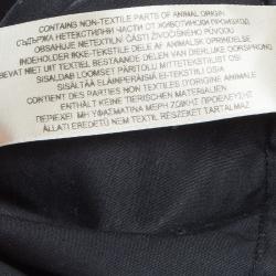 Pre Owned Burberry Black Long Sleeve Cotton Shirt M