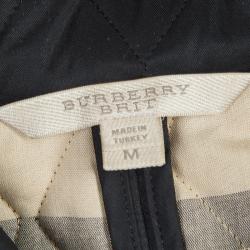 مملوكة مسبقًا Burberry Black Diamond Quilted Jacket M