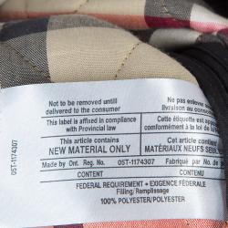 مملوكة مسبقًا Burberry Black Diamond Quilted Jacket M