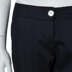 Pre Owned Burberry Navy Blue Trousers M/L