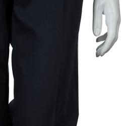 Pre Owned Burberry Navy Blue Trousers M/L