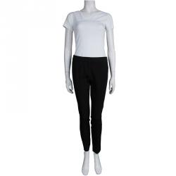 Pre Owned Burberry London Black Tailored Trousers S 