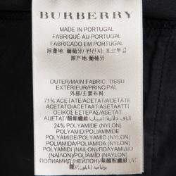 Pre Owned Burberry London Black Tailored Trousers S 