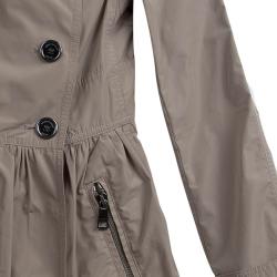 Pre Owned معطف بربري بريت بيج بصفين أزرار XS