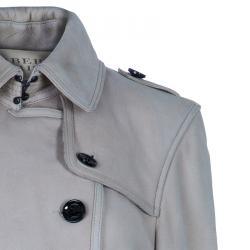 مملوكة مسبقًا Burberry Brit Beige Shearling Aviator Jacket M