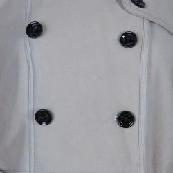 مملوكة مسبقًا Burberry Brit Beige Shearling Aviator Jacket M