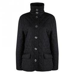 Burberry Black Diamond Quilted Jacket M