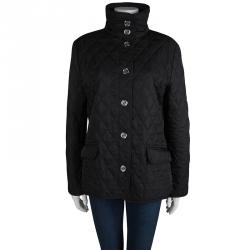 Burberry Black Diamond Quilted Jacket M