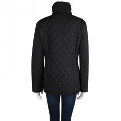 Burberry Black Diamond Quilted Jacket M