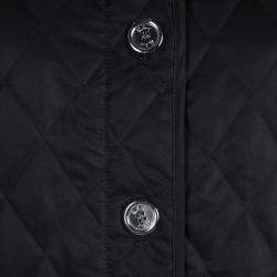 Burberry Black Diamond Quilted Jacket M