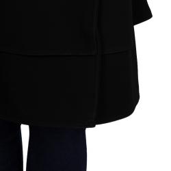 Pre Owned Burberry Prorsum Black Overcoat M