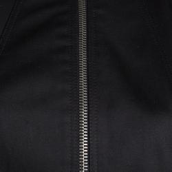 Pre Owned جاكيت بربري لندن قطن أسود سحاب أمامي M