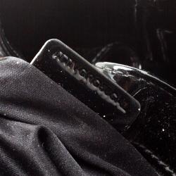 Pre Owned Burberry Black Patent Leather Beaton Satchel