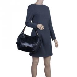 مملوكة مسبقًا Burberry Black Soft Leather Medium Canterbury Shoulder Bag