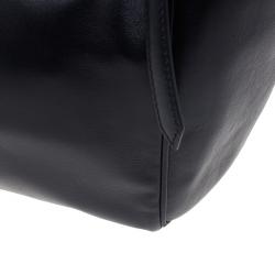 مملوكة مسبقًا Burberry Black Soft Leather Medium Canterbury Shoulder Bag